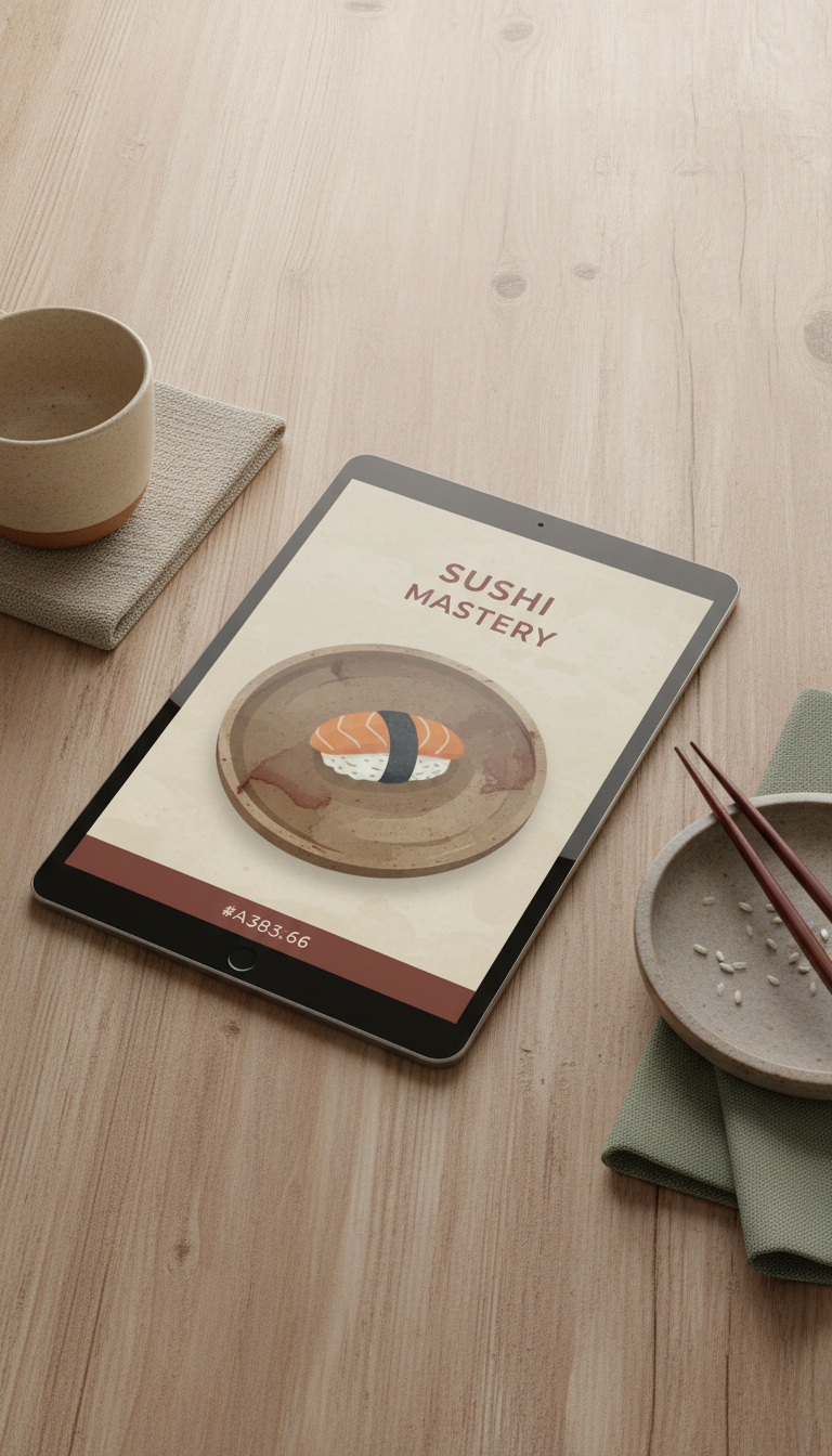 Sushi Mastery eBook Digital Edition